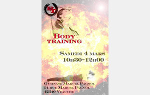Body Training - 4 mars