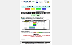 Championnat Kata Loire