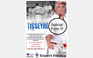 Stage J F Tisseyre spécial Prof le 05/11/17