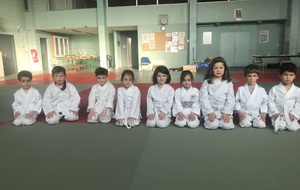 1ere évaluation des petits karatekas